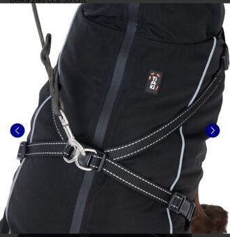 Postroj pro psa Tiaki Arkon černý 60cm