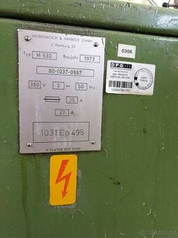 Soustruh VDF, kovoobráběcí soustruh, soustruh s vodicím šrou