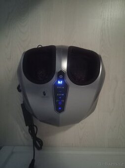 Masážní přístroj na nohy s vyhříváním, hlubokým hnětením,