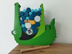 Dřevěná balanční hra Crocodile