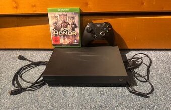 Prodám xbox one X 1tb limit edice scorpio + controller+ hra