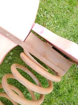 Pružinová houpačka kohout