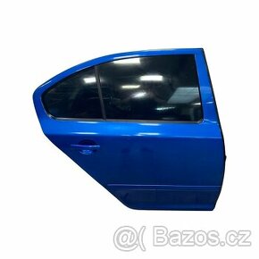 Pravé zadní dveře modrá LF5W Škoda Octavia 2 RS sedan 2006