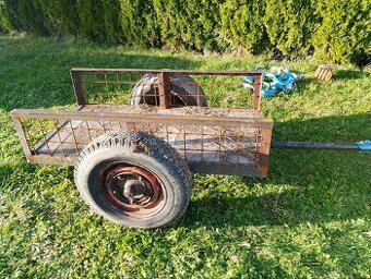Vozík za malotraktor domácí výroby