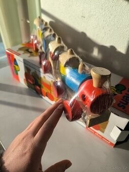 Dřevěný vláček mertens