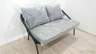 Černá zahradní lavice North Bonami Selection