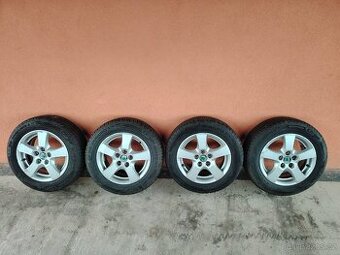 Alu kola Škoda+Letní pneu Barum.