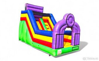 Nafukovací skluzavka s vyměnitelnou grafikou