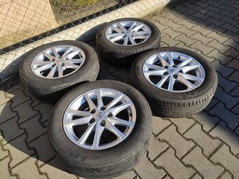 Hliníkové kola TOYOTA  s pneumatiky 205/55/16