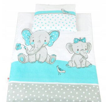 2 sada do kočárku se slony