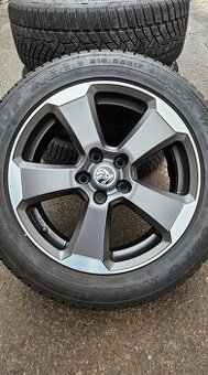Alu kola Škoda Karoq R17 5x112 ET42 + Dunlop 98% v