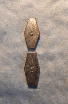 Rybářská zátěžová olůvka