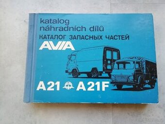 Avia 21, 21F Furgon - katalog ND - doprava v ceně