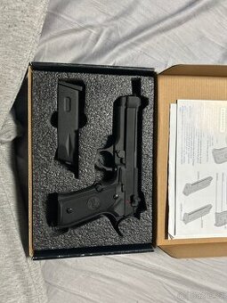 Airsoft pistole SR92 (Beretta) – NOVÁ, CO2/GAS