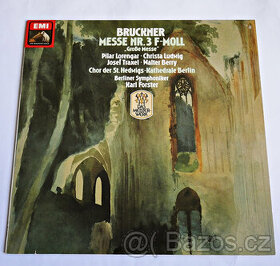 Anton Bruckner - Messe Nr. 3 F-Moll  - Karl Forster (LP) - 1