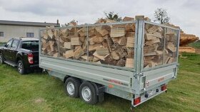 Palivové dřevo štípané ,ZDARMA doprava a složení