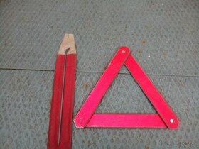 Retro výstražný trojúhelník - 1