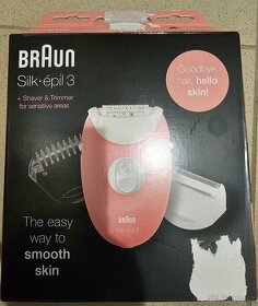 Dámský epilátor Braun Silk-épil 3 (růžový)