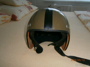 retro  - moto helma , přilba