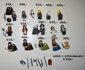 Lego - figurky ze setu 10316 - Roklinka
