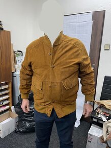 Nová semišová bunda Authentic vel. 50