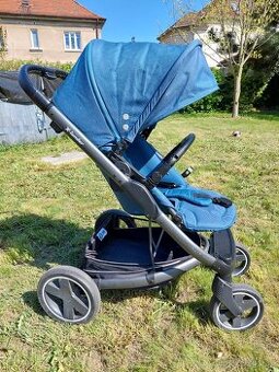 Kočárek X-lander X-Pulse Set 3v1 2021 Petrol blue + isofix