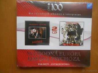 2 CD  SLOBODNÁ EUROPA-DAVOVÁ PSYCHÓZA-PEKÁREŇ - ANTROPOFÓBIA