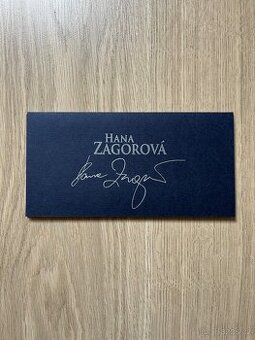 Pamětní list Hany Zagorové