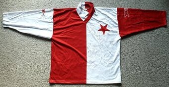 Podepsaný dres HC Slavia Praha / Petr KADLEC - 1