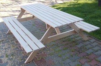 Pivní set, zahradní lavice