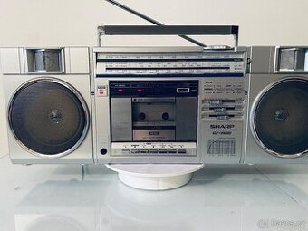 Radiomagnetofon Sharp GF 7500, 80.léta