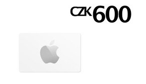 Prodám dárkovou kartu Apple – 600 Kč