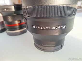 Sony FE 70-300, Samyang 12mm f2 - 1