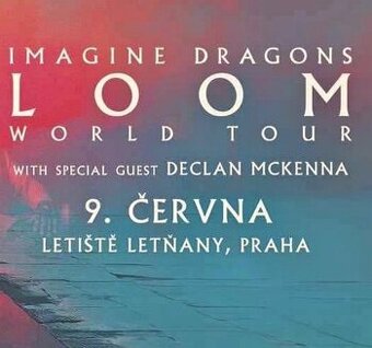 Vstupenka na Imagine Dragons – Praha 9.6.2025 na tribunu B