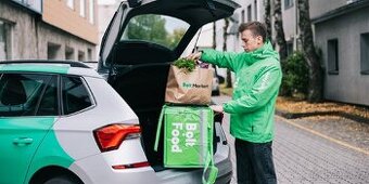 Kurýr Bolt Food Flotila 15%