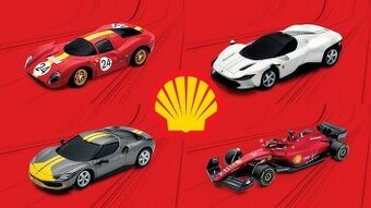 Shell X Burago 1/41 Ferrari kolekce