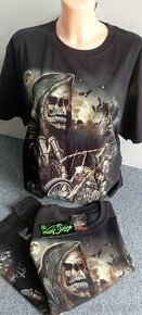 Nová trička zn."ROCK CHANG" vel.S a L - svítí ve tmě