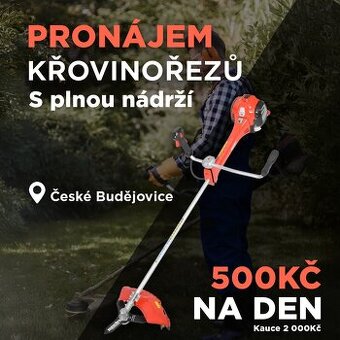 Křovinořez 1.9KW / 2.6PS se strunou 3MM