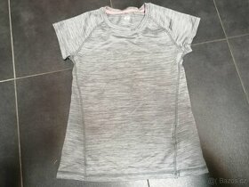 dívčí sportovní tričko HM 122/128 6/8 let šedé