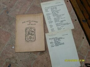 Prodam sbirku hornickych pisni z ostravska.