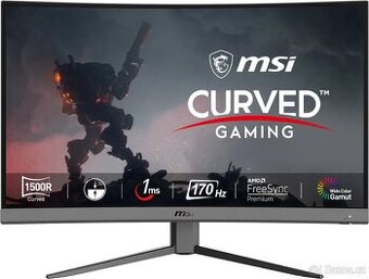 Prohnutý monitor 31.5" MSI G32C4 E2 / Prodloužená záruka /