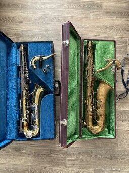 Tenorový saxofon Amati Toneking č. 27018 a Lignatone