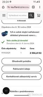 Nafukovací bazének pro děti