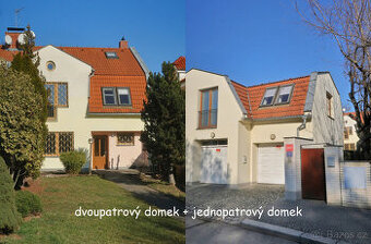 Multifunkční RD Praha 5 s dvojgaráží pro komerční účely