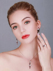 3-dílná souprava s motýly S925