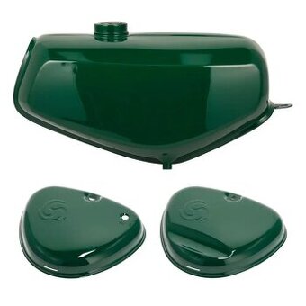 Nádrž (tmavě zelená) Simson S51 Enduro - MZA