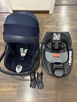 Cybex Cloud Q Plus + Base Q-Fix + adaptéry Priam 2019