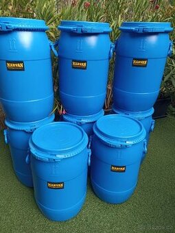 Plastový sud s víkem 50L