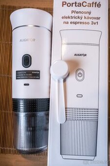 Aligator přenosný elektrický kávovar PortaCaffé na espresso