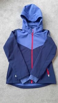 Softshellová bunda pro holku, vel. 134/140.